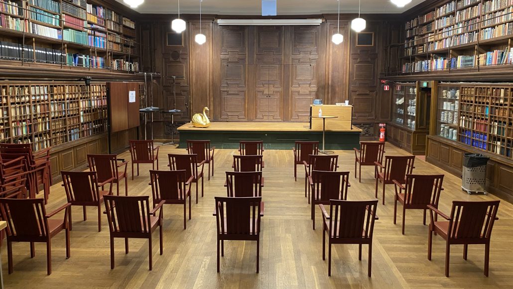 Biblioteket i Apotekarsocietetens hus