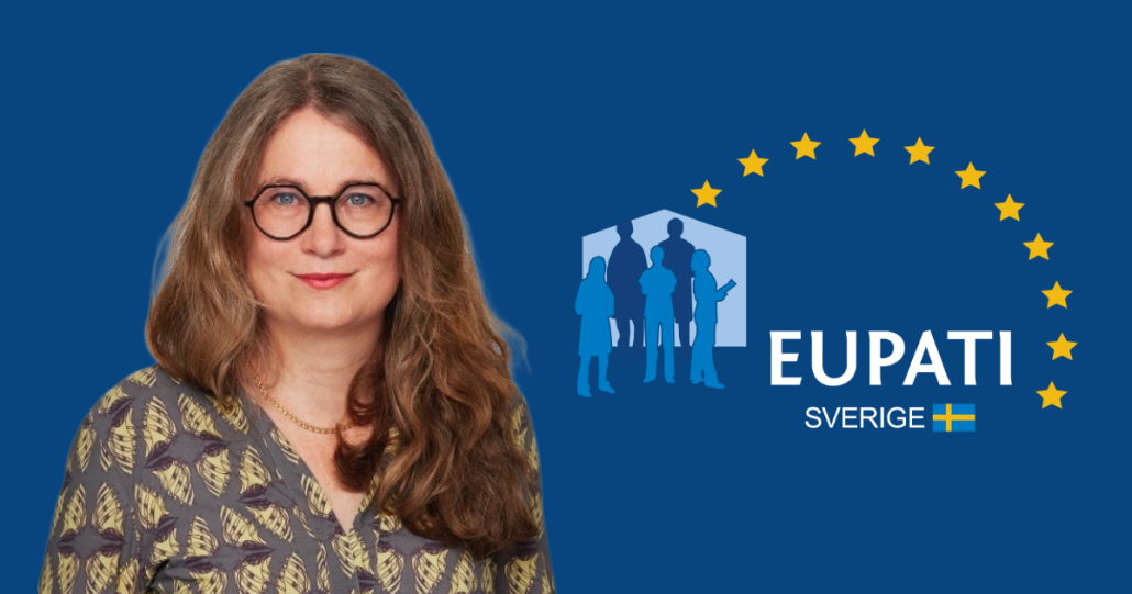 EUPATIs logotyp. Ulrika Björkstén. Foto: Gustaf Waesterberg