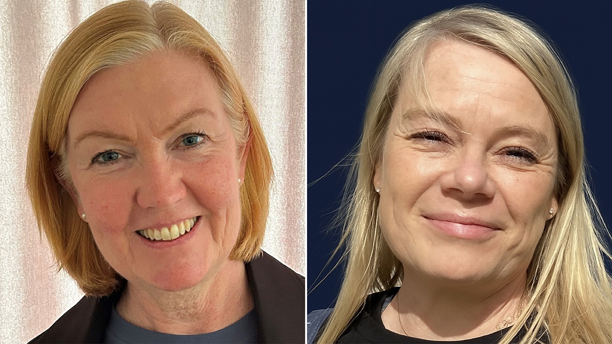 Porträtt Annika Alterius och Petra Hallgren